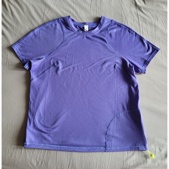 Lululemon Lightweight Cinched Hem Hiking T-Shirt in Charged Indigo (4) - Picture 5 of 8